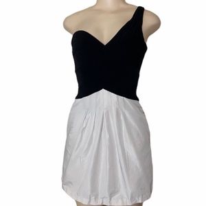 Bcbgmaxazria One Shoulder Cocktail Dress